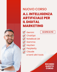 corso ai per digital marketing e aziende
